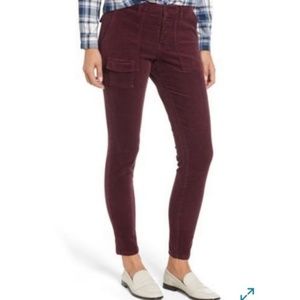 Nordstrom Caslon corduroy skinny jeans size 27